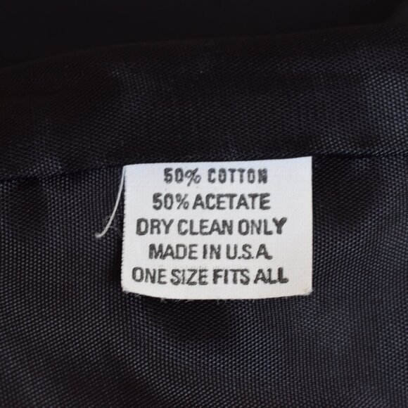 Vintage Dalmation Red Fire Engine Lined Cotton/Acetate Vest by Capelli - Picture 10 of 11